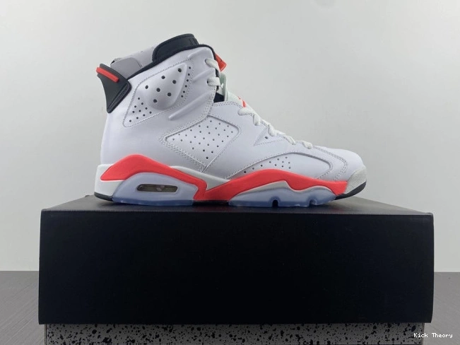 Kicked Out Shoe Store 384664-123 (2014) Jordan Retro Infrared 6 White 0709